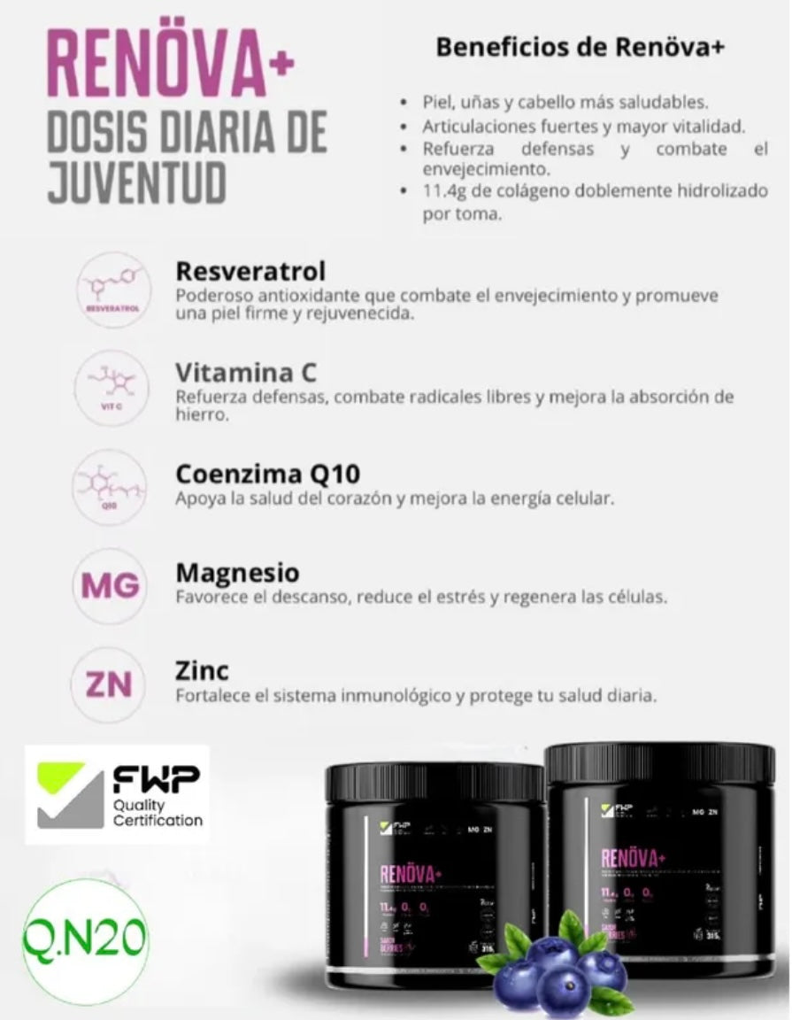 COLÁGENO HIDROLIZADO RENOVA+