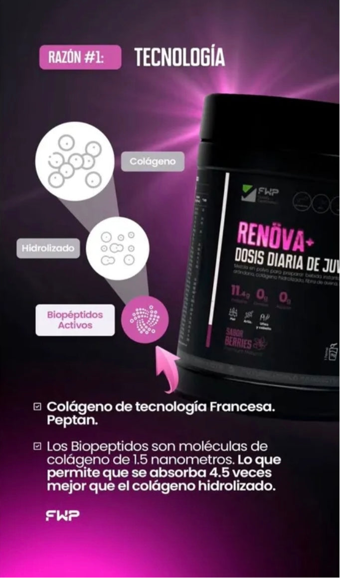 COLÁGENO HIDROLIZADO RENOVA+